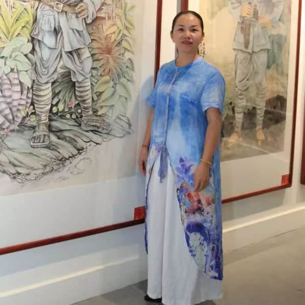 “奋进新征程”庆祝三亚市第八次党代会胜利召开美术作品展网络展