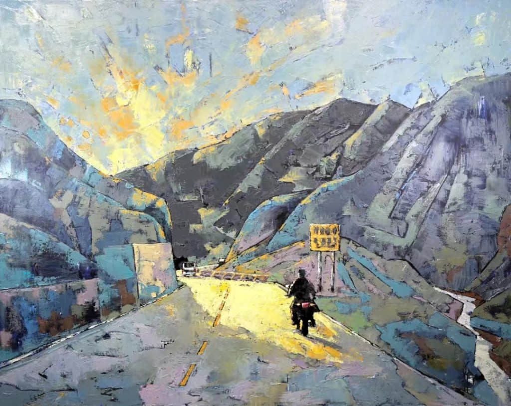 “奋进新征程”庆祝三亚市第八次党代会胜利召开美术作品展网络展