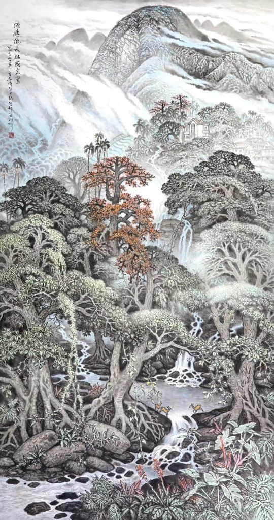 “奋进新征程”庆祝三亚市第八次党代会胜利召开美术作品展网络展