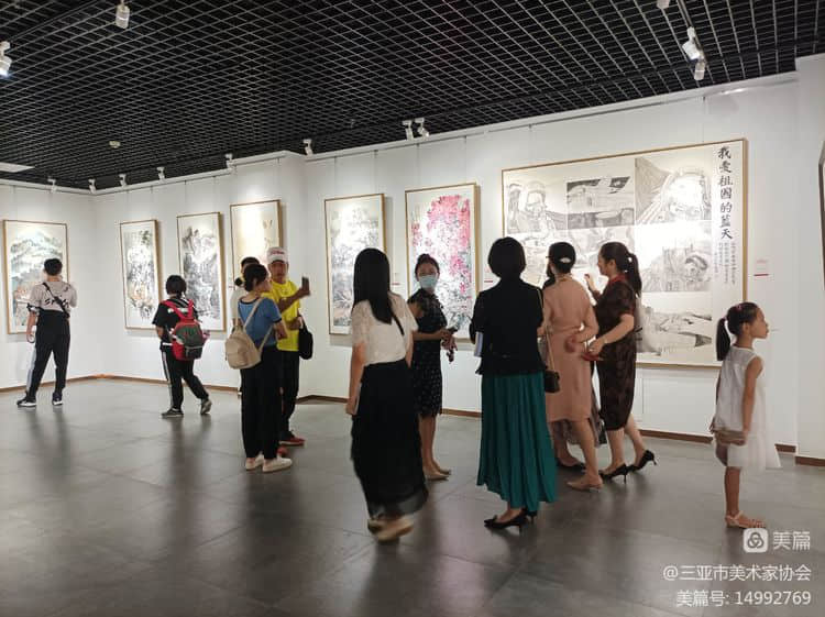 “百年征程”庆祝中国共产党成立100周年三亚市优秀美术作品展