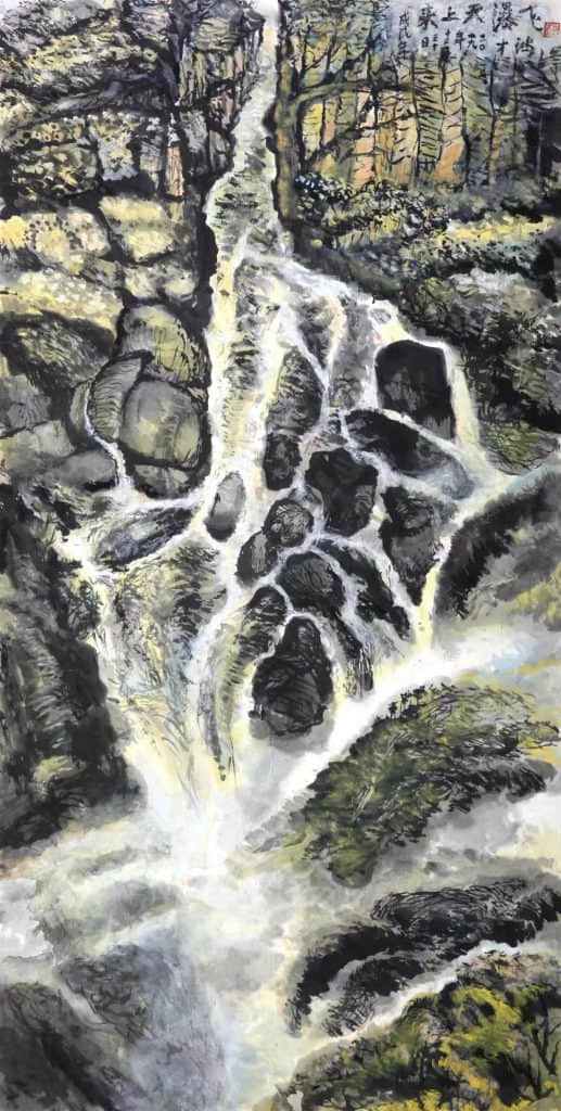“奋进新征程”庆祝三亚市第八次党代会胜利召开美术作品展网络展