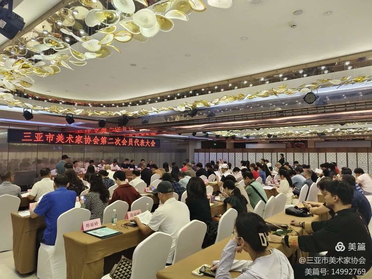 三亚市美术家协会第二次会员代表大会成功召开