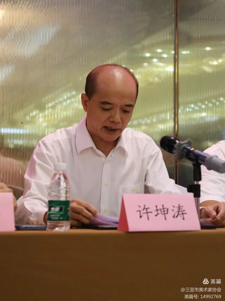 三亚市美术家协会第二次会员代表大会成功召开