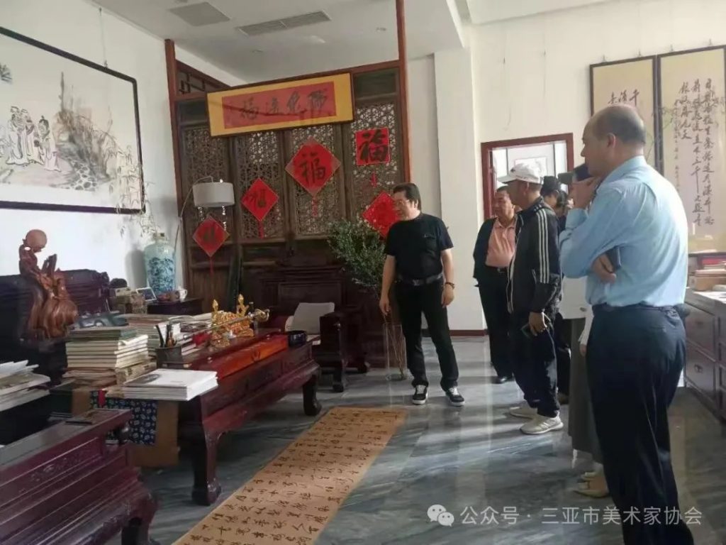 三亚美术家协会“北京行-庆华诞 探古韵 赏创新”艺术交流活动