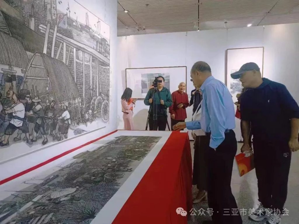 三亚美术家协会“北京行-庆华诞 探古韵 赏创新”艺术交流活动