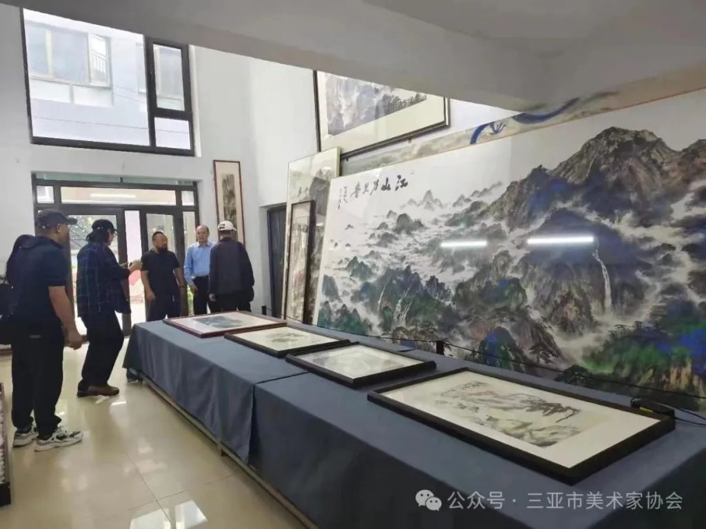 三亚美术家协会“北京行-庆华诞 探古韵 赏创新”艺术交流活动
